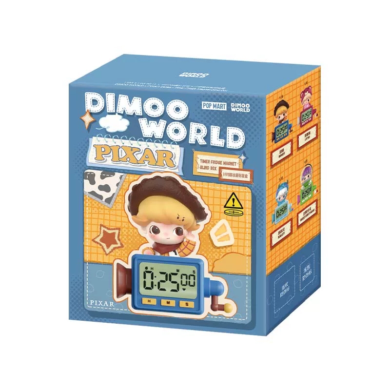 Kids Toys Sale - Popmart Dimoo Pixar Collaboration Timer Fridge