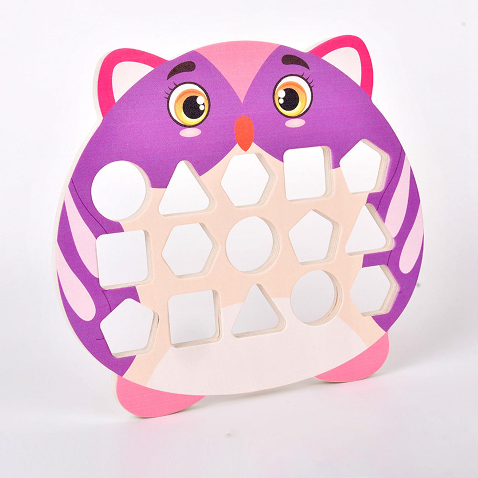Kids Toys Under £5 - Gra w dopasowywanie kształtów dla dzieci,