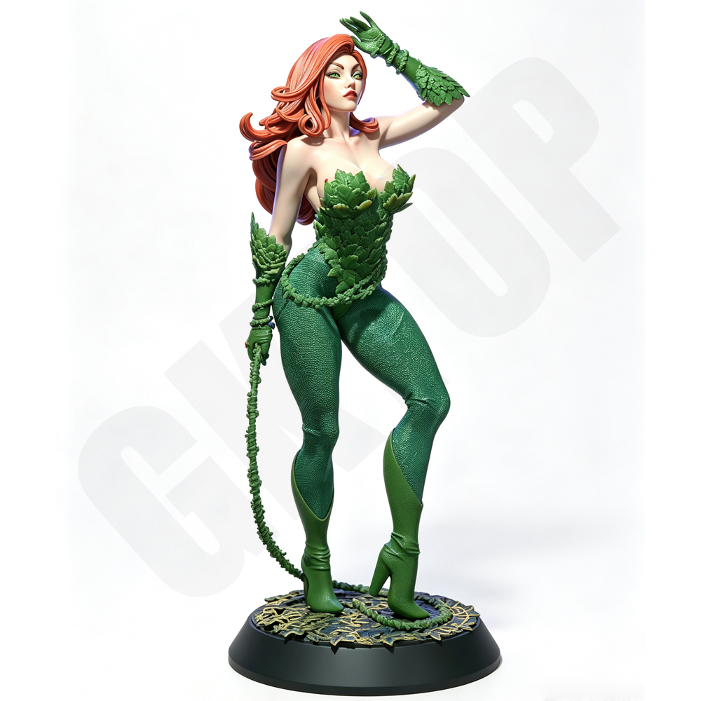 Kids Toys Sale - Figurka Żywiczna Modelka z Długimi Falowanymi