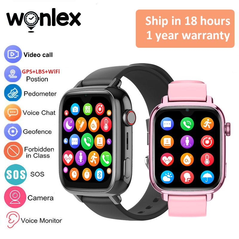 Kids Smartwatch Gps - Wonlex KT34 Inteligentny zegarek dla dzieci