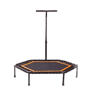 Trampoline Mini Indoor - Cicha mini trampolina z regulowanym uchwytem,