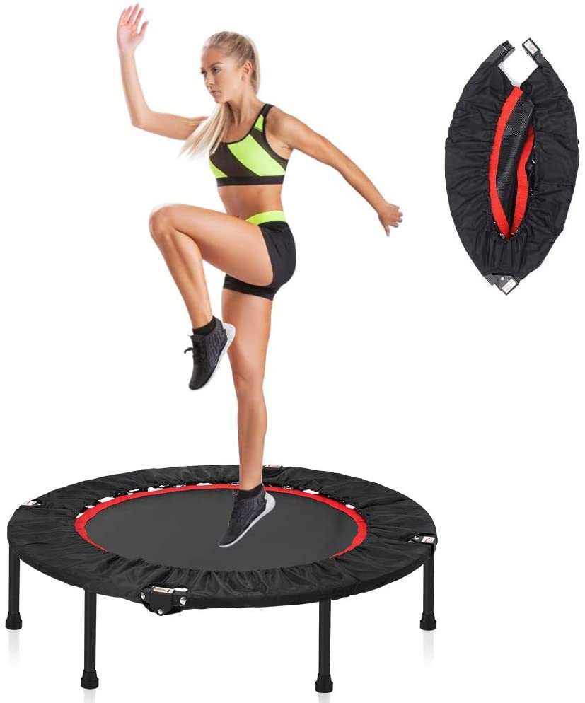 Trampoline Mini Indoor - Trampolina składana 40 cali z piankową