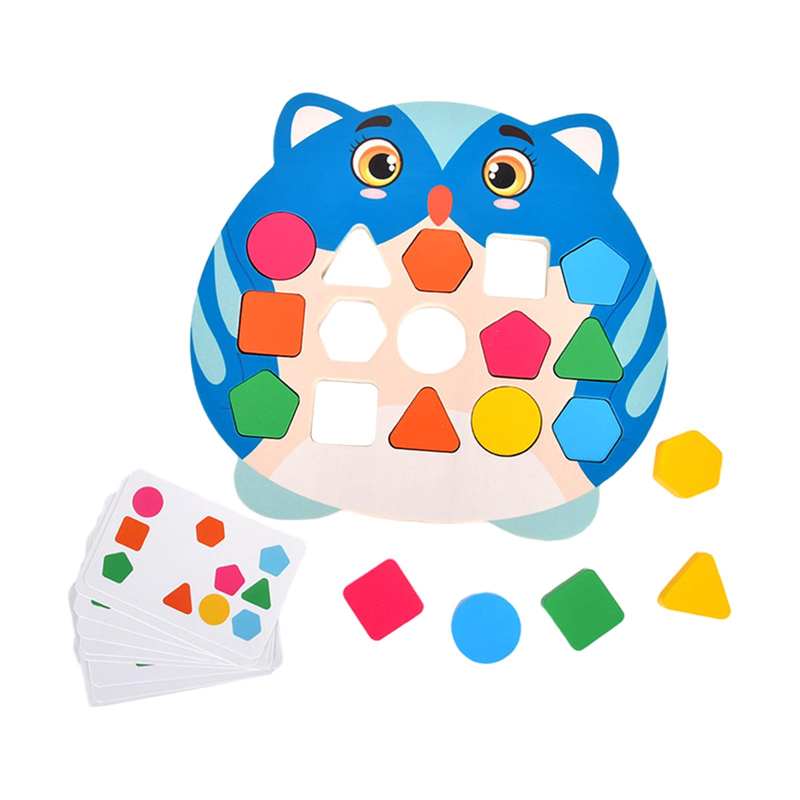 Kids Toys Under £5 - Gra w dopasowywanie kształtów, zabawka edukacyjna