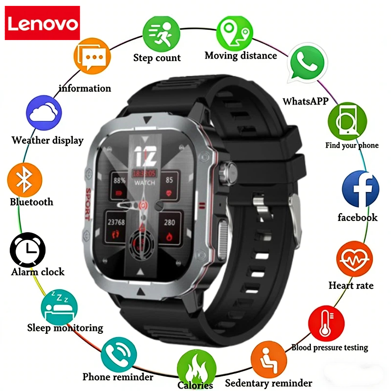Kids Smartwatch Gps - Inteligentny zegarek Lenovo C30PRO z dopasowaniem