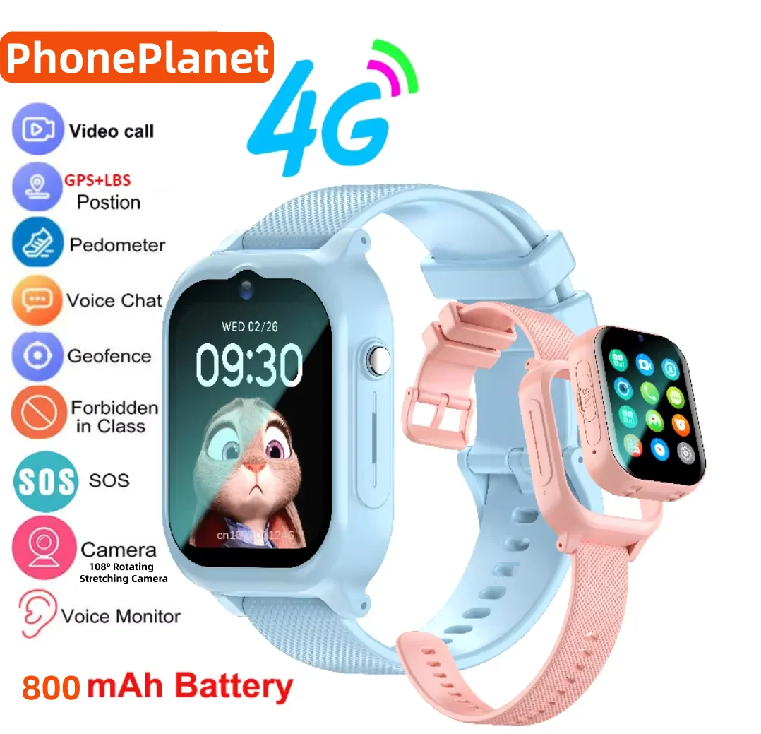 Kids Smartwatch Gps - Inteligentny zegarek dla dzieci 4G z