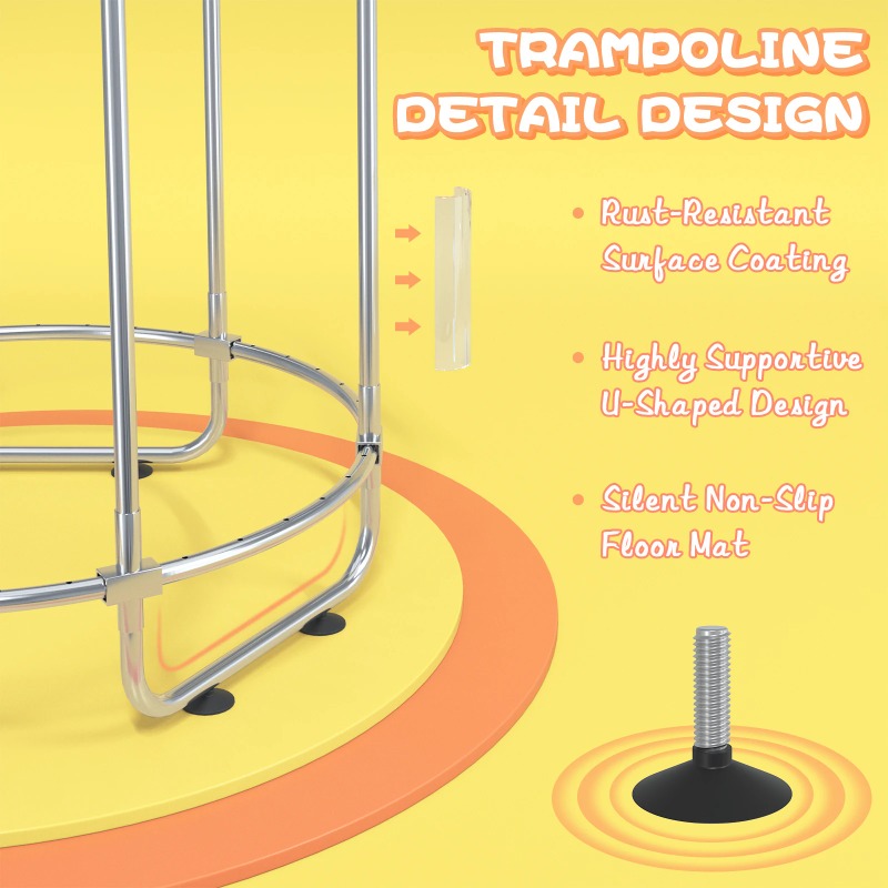 Trampolina dla maluchów 1,5 m, – Trampoline Mini Indoor recenzja i cena