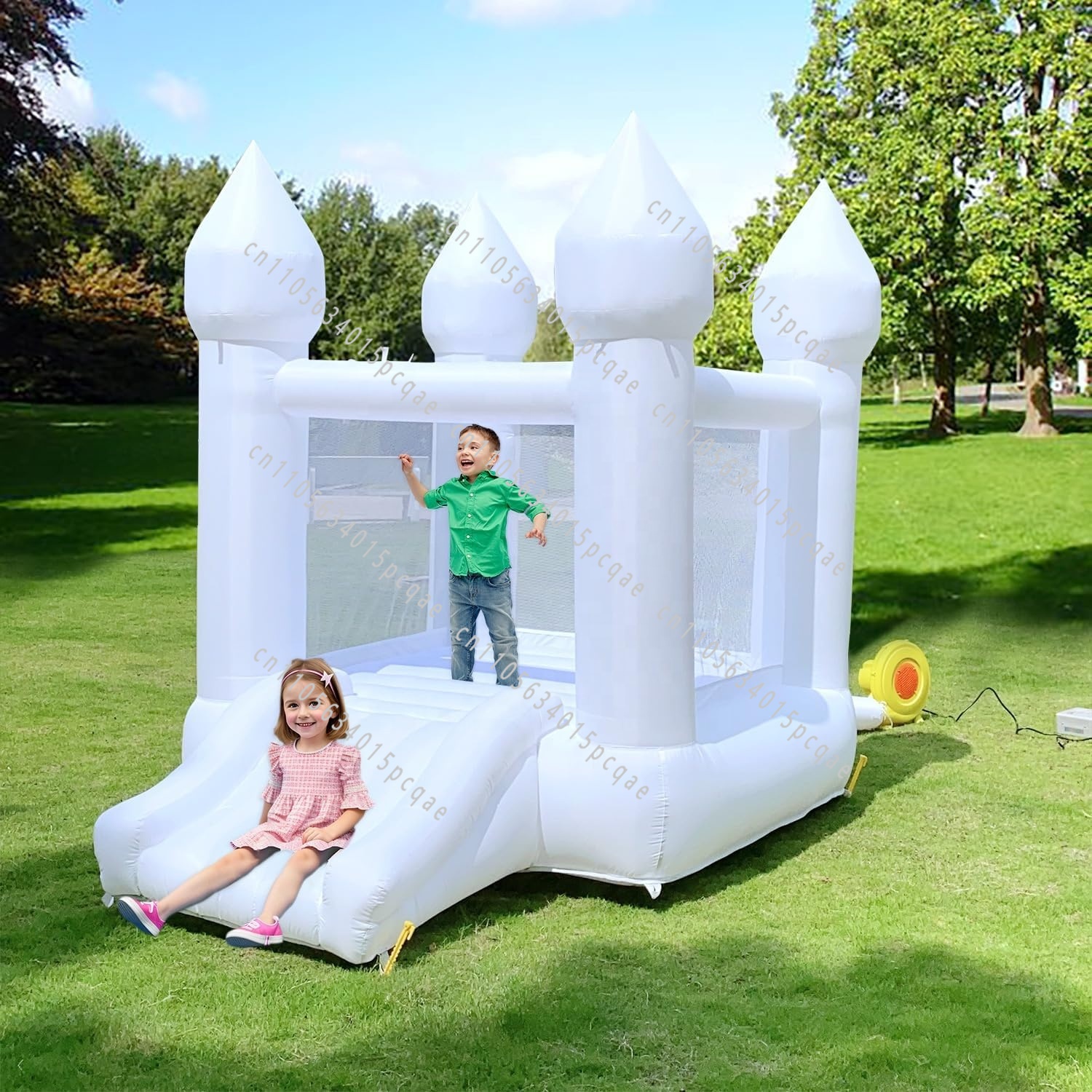 Piękny Mini Biały Dmuchany Zam – Trampoline Mini Indoor recenzja i cena