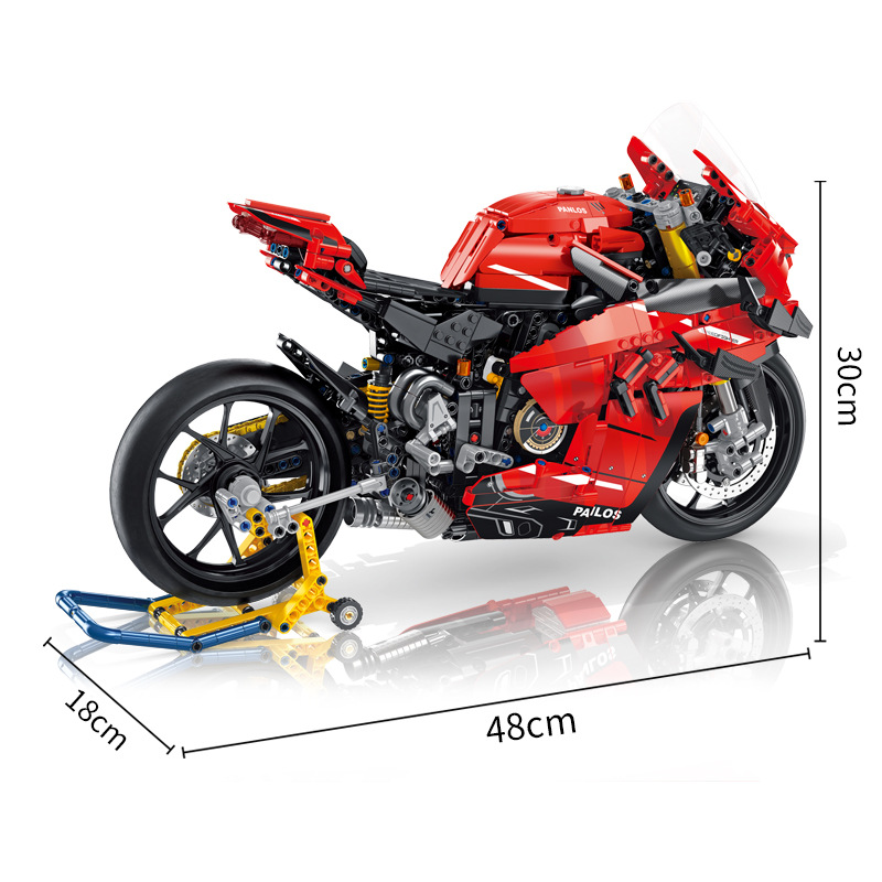Klocki konstrukcyjne motocykla – Kids Toys Under £5 recenzja i cena