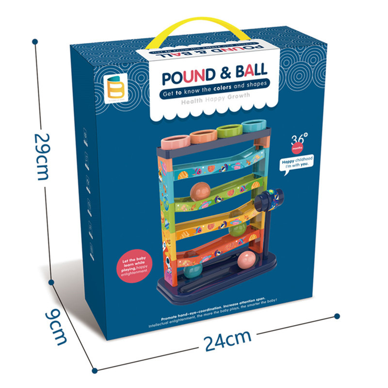 Kolorowe 5-warstwowe zjeżdżaln – Kids Toys Learning recenzja i cena