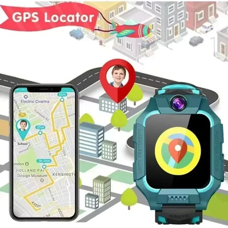 Lenovo 2026 Nowy Wodoodporny S – Kids Smartwatch Gps recenzja i cena