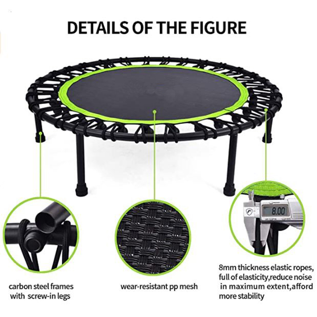 Składana trampolina fitness do – Trampoline Mini Indoor recenzja i cena