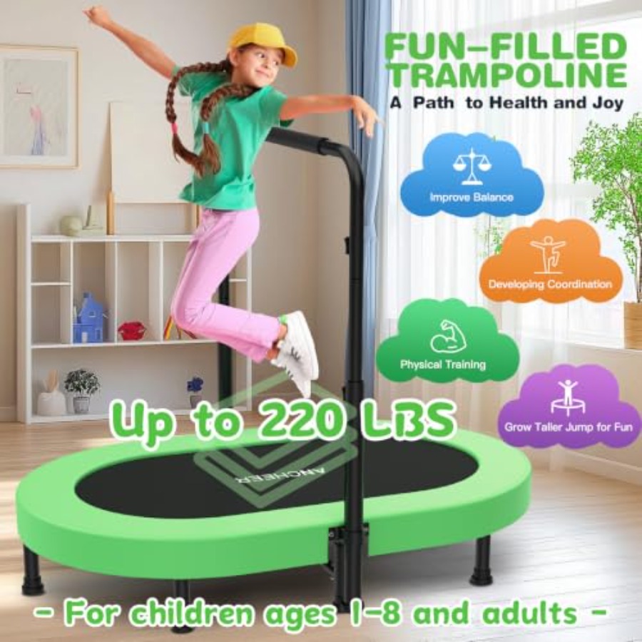 Trampolina dla maluchów do uży – Trampoline Mini Indoor recenzja i cena