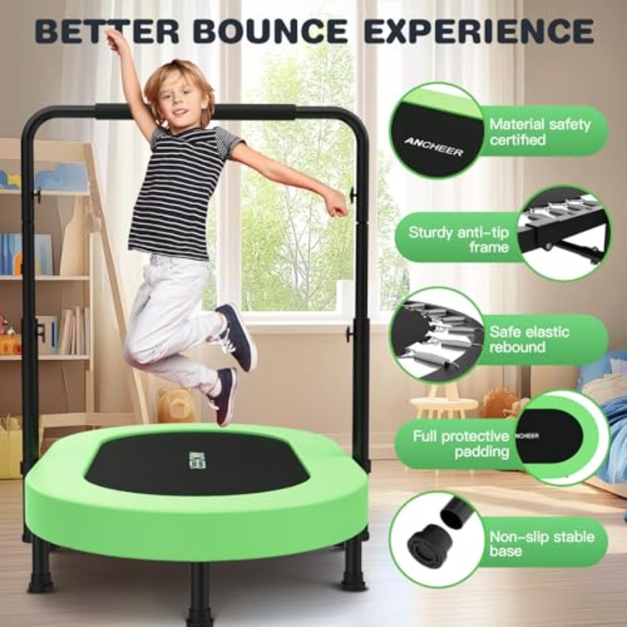 Trampolina dla maluchów do uży – Trampoline Mini Indoor recenzja i cena
