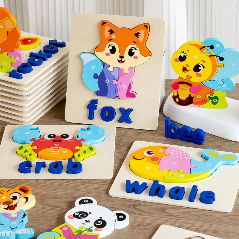 3D Puzzle Zwierzęta, Alfabet,  – Kids Toys Learning recenzja i cena