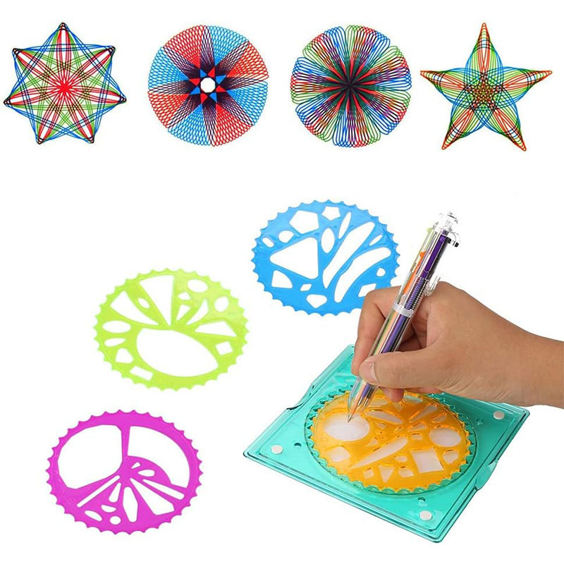 5 w 1 Spiralna Linijka Geometr – Kids Toys Under £5 recenzja i cena