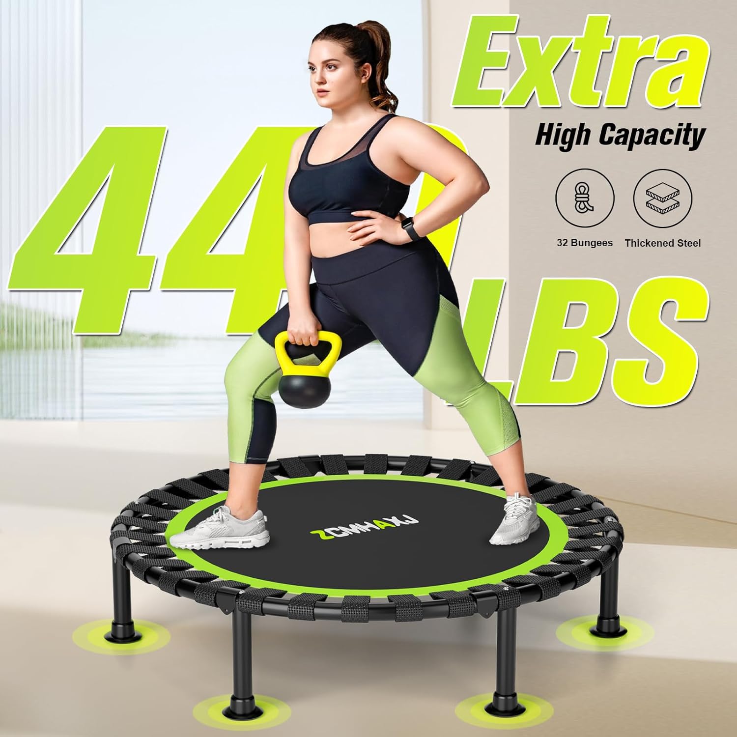 Składana Mini Trampolina Rebou – Trampoline Mini Indoor recenzja i cena