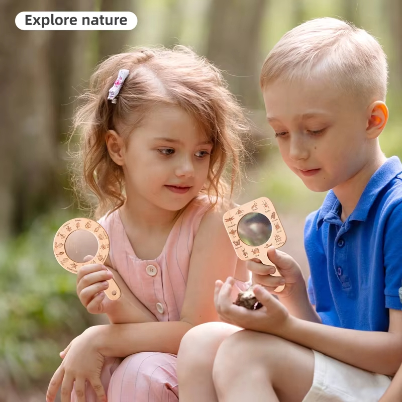 Drewniana lupa dla dzieci do o – Kids Toys Learning recenzja i cena